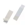 DURABLE POCKETFIX Αυτοκόλλητη θήκη 100x30 mm, Διαφανής, 10/ συσκευασία 807319