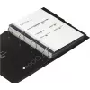 DURABLE A4 Ράβδοι συγκράτησης 3mm με λωρίδα αρχειοθέτησης, συσκευασία 50 τεμ. 290219