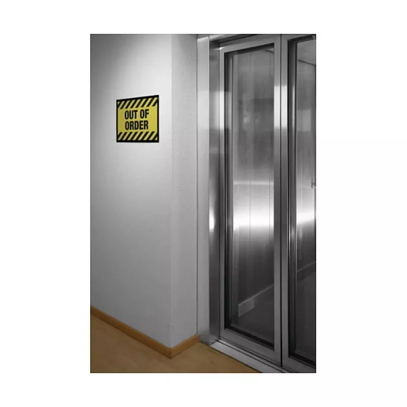 DURABLE DURAFRAME WALLPAPER A3 Πλαίσιο πληροφοριών, Μαύρο, Αυτοκόλλητο, Μαγνητικό κλείσιμο 484401