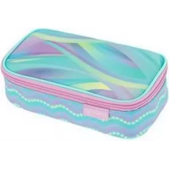 herlitz beatBox New Batik Minty Love Κασετίνα, πολυεστέρας, φερμουάρ XXL, 1 τεμ. 400205929
