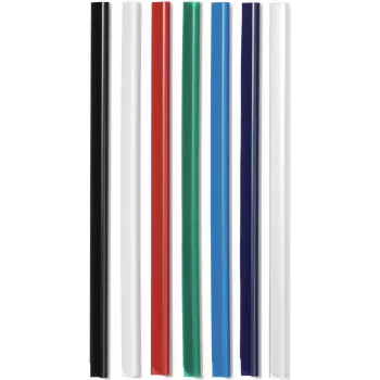 DURABLE DURACLIP A4 Ράβδοι συγκράτησης 6 mm Διαφανείς (συσκευασία 50 τεμ.) 293119