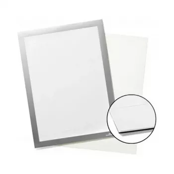 DURABLE DURAFRAME GRIP A4 πλαίσιο πληροφοριών, αυτοκόλλητο, μαύρο, 1 τεμ. 496823