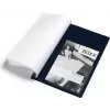 DURABLE CORNERFIX αυτοκόλλητες τριγωνικές θήκες 140x140mm, διαφανείς, 100 τεμ. 831819