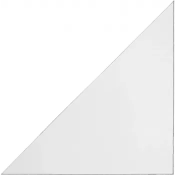 DURABLE CORNERFIX αυτοκόλλητες τριγωνικές θήκες 140x140mm, διαφανείς, 100 τεμ. 831819