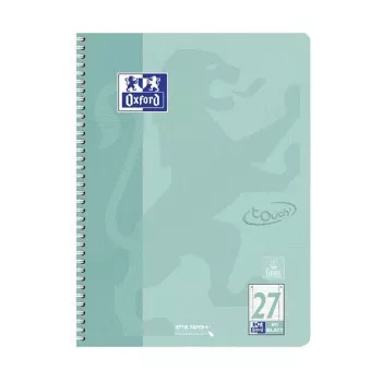 OXFORD Collegeblock TOUCH καρό με περιθώριο A4, 80 φύλλα, 90 g/m², διάφορα χρώματα 400196079