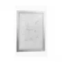 DURABLE DURAFRAME WALLPAPER A4 αυτοκόλλητο πλαίσιο πληροφοριών, ασημί, 484323