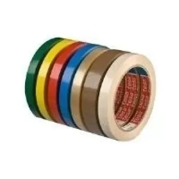 tesa 4204 PVC ταινία συσκευασίας, 19 mm x 66 m, διαφανής, κόλλα φυσικού καουτσούκ, 8 ρολά 04204-00010-00