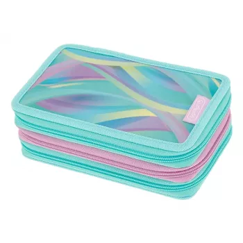 Herlitz TriCase Minty Love κασετίνα, 31 τεμ., πολυεστέρας, τρία διαμερίσματα, 3 φερμουάρ 400205914