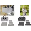 SIGEL BAB02 Desk Sharing Bag Basic L, σκούρο γκρι, σετ 5 τεμ.