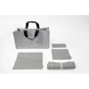 SIGEL BAB01 Desk Sharing Bag Basic L, ανοιχτό γκρι, δέσμη 5 τεμ.