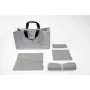 SIGEL BAB01 Desk Sharing Bag Basic L, ανοιχτό γκρι, δέσμη 5 τεμ.