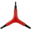 FISCHER σετ κλειδιών Allen τριών σκελών 4/5/6 mm, σκληρυμένο ατσάλι, τύπου Y 85513