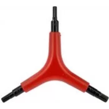 FISCHER σετ κλειδιών Allen τριών σκελών 4/5/6 mm, σκληρυμένο ατσάλι, τύπου Y 85513