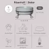 Ritzenhoff & Breker TARO Σετ μπολ 1,8L γκρι πυριτικό κεραμικό 450484