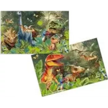 HERMA 3 Επιτραπέζια καλύμματα από χαρτόνι Dino World - συσκευασία 3 τεμ. (19743)