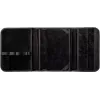 PARAT Basic Φάκελος εγγράφων μέτρησης 5650017061 μαύρο τεχνητό δέρμα A4 2 δακτυλίων με φερμουάρ