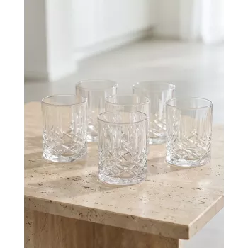 Ritzenhoff & Breker Capri Ποτήρι ουίσκι 350 ml, πλυντήριο πιάτων, κρυστάλλινη εμφάνιση 822052