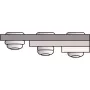 GESIPA PolyGrip Τυφλό πριτσίνι 4,8 x 17,0 mm Αλουμίνιο/Ατσάλι, 500 τεμ. 1433833