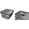 FISCHER PLUS Safe Καλάθι ποδηλάτου πίσω, λεπτό συρμάτινο πλέγμα, Μαύρο, 24 L, 10 kg 50655