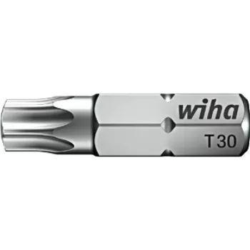 Wiha μύτη κατσαβιδιού Torx T15, 25 mm, εξάγωνο στέλεχος 1/4 ίντσας 7015Z/T15-25