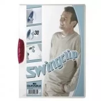 DURABLE SWINGCLIP 30 A4 Διαφανές κλιπ συγκράτησης (συσκευασία 25 τεμ.) 226035