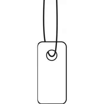 HERMA 6931 Καρτελάκια σήμανσης με κλωστή, Λευκά, 7 x 15 mm, 1000 καρτελάκια