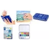 STAEDTLER 888M M12-C Μεταλλικό σετ νερομπογιών, 12 χρώματα σε μεταλλικό κουτί με παλέτα ανάμειξης και δακτύλιο