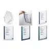 DURABLE CLICK SIGN A4 Πινακίδα πόρτας Κατακόρυφη, Σκούρο μπλε, 486707