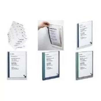 DURABLE CLICK SIGN A4 Πινακίδα πόρτας Κατακόρυφη, Σκούρο μπλε, 486707