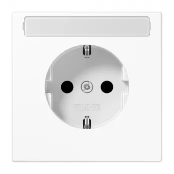 JUNG LS 1520 BFKINA WW Πρίζα Schuko Τύπου F Λευκό αλπικό