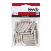 KWB 028180 ξύλινα καβίλια 8 x 40 mm, 40 τεμ., οξιά