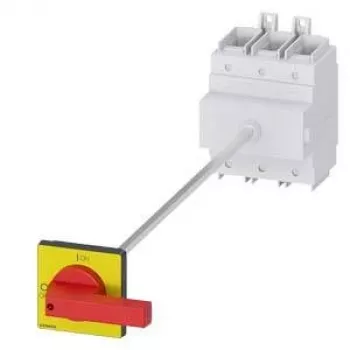Siemens 3LD2418-0TK13 3πολικός διακόπτης κύριος και διακόπτης έκτακτης ανάγκης, 250 A, κόκκινο/κίτρινο