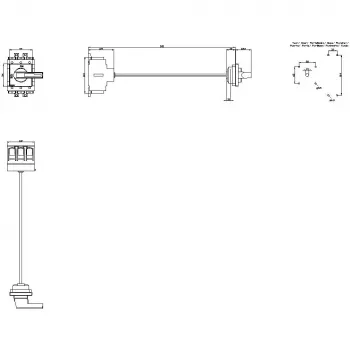 Siemens 3LD2418-0TK13 3πολικός διακόπτης κύριος και διακόπτης έκτακτης ανάγκης, 250 A, κόκκινο/κίτρινο