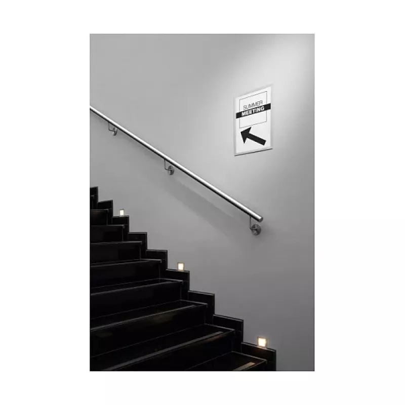 DURABLE DURAFRAME® WALLPAPER A3 ασημί αυτοκόλλητο πλαίσιο πληροφοριών 484423