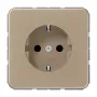 JUNG CD1520KIGB μηχανισμός πρίζας Schuko, αλουμίνιο μπρονζέ-χρυσό