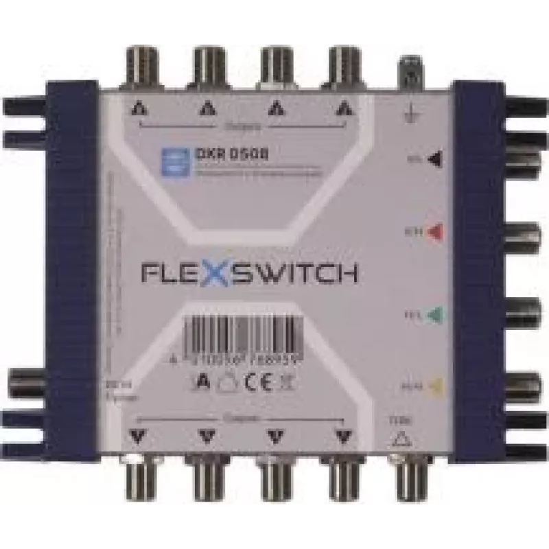 WISI FLEXSWITCH DXR0508 Multiswitch 5 σε 8 τροφοδοτούμενο από δέκτη παθητικά cascadable