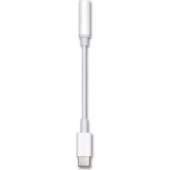 2GO 797008 Καλώδιο προσαρμογέα USB-C σε 3,5 mm ήχου, 0,1 m, λευκό