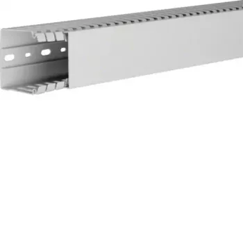Hager Κανάλι καλωδίων 2000 x 60 x 60 mm ανοιχτό γκρι HA760060