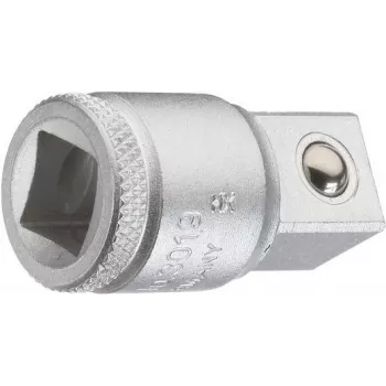 Gedore 3019 Προσαρμογέας καρυδακιού 1/2 ίντσες εσωτερικό τετράγωνο σε 3/4 ίντσες εξωτερικό τετράγωνο, 44 mm, χάλυβας χρωμίου-βαναδίου 6236010