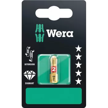 Wera 851/1 BDC SB Phillips PH 2 x 25 mm διαμαντοεπικαλυμμένο BiTorsion bit 05073335001