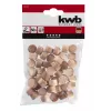 kwb Κωνικές πλάκες 15 mm, λευκό, 50 τεμ. 032115