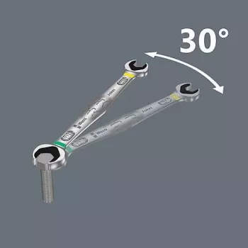Wera 6002 Joker διπλό κλειδί ανοιχτό 20 x 22 mm 05020260001