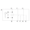 SIEMENS LZS:RT4A4L24 ρελέ βύσματος 4PDT 24VDC 2W με LED