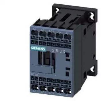 Siemens SIRIUS 3RT2 επαφέας ισχύος 3RT2018-2AP02, 3-πολικός, 18 A, πηνίο 24 V AC, βίδες