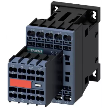 Siemens SIRIUS 3RH2 βοηθητικός επαφέας 3RH2244-2BB40, 4 NO + 4 NC, πηνίο 24 V DC, βίδες
