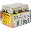 ANSMANN X-POWER Micro AAA αλκαλικές μπαταρίες 1,5 V - συσκευασία 20 τεμ. 5015671