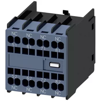 SIEMENS μπλοκ βοηθητικών επαφών 40E SB10E S00 3RH2911-2G (3RH29112GA04)