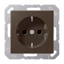 JUNG A 1520 KI MO καφέ πρίζα Schuko CEE 7/3 16A 250V