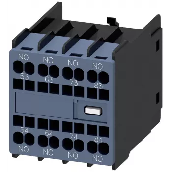 Siemens μπλοκ βοηθητικών επαφών 3RH2911-2XA40-0MA0, 4-πολικό, 2NO+2NC