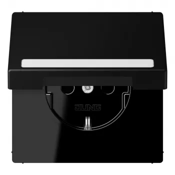 JUNG LS 1520 BFNAKL SWM πρίζα Schuko Type F μαύρη